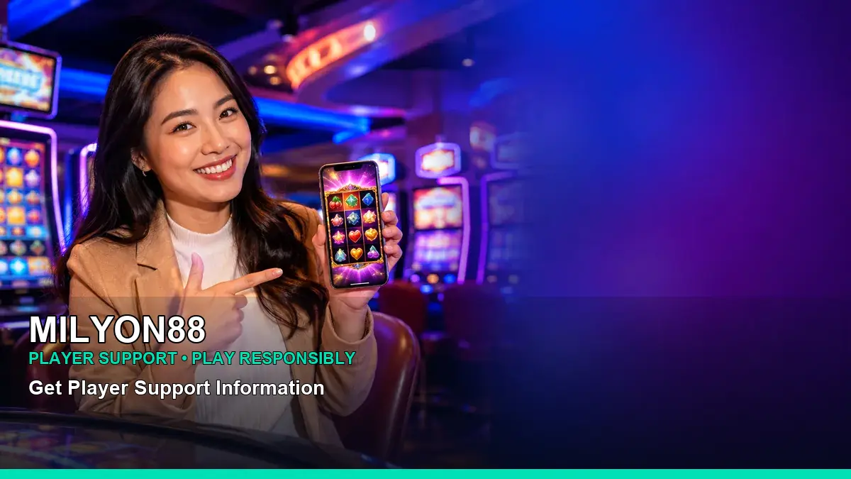 Mobile casino game scene with an adult Filipina host and immersive casino visuals for Philippine players